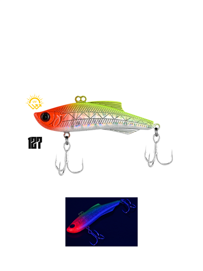 Fujin Wild Vibe 90S 34gr Sinking Vibrasyon Suni Yem 127 Orange Face