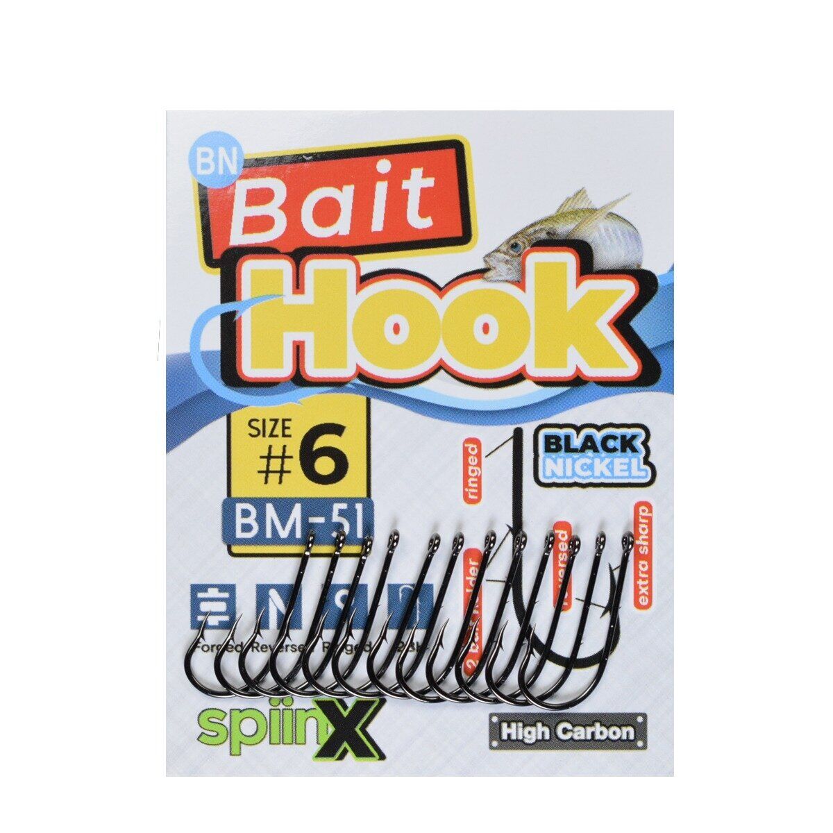 SPIINX BAIT HOOK İĞNE #1/0 BN 10P