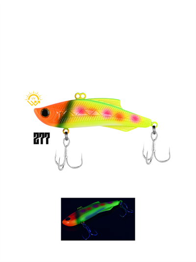 Fujin Wild Vibe 90S 34gr Sinking Vibrasyon Suni Yem 277 UV Sunset Neon