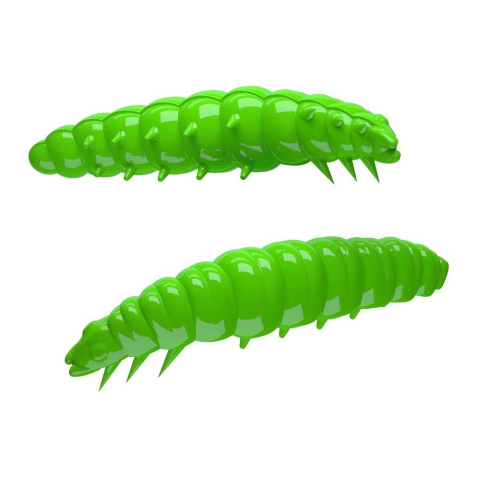 Libra Lures Larva Cheese Suni Yem 45MM - 026 - HOT GREEN
