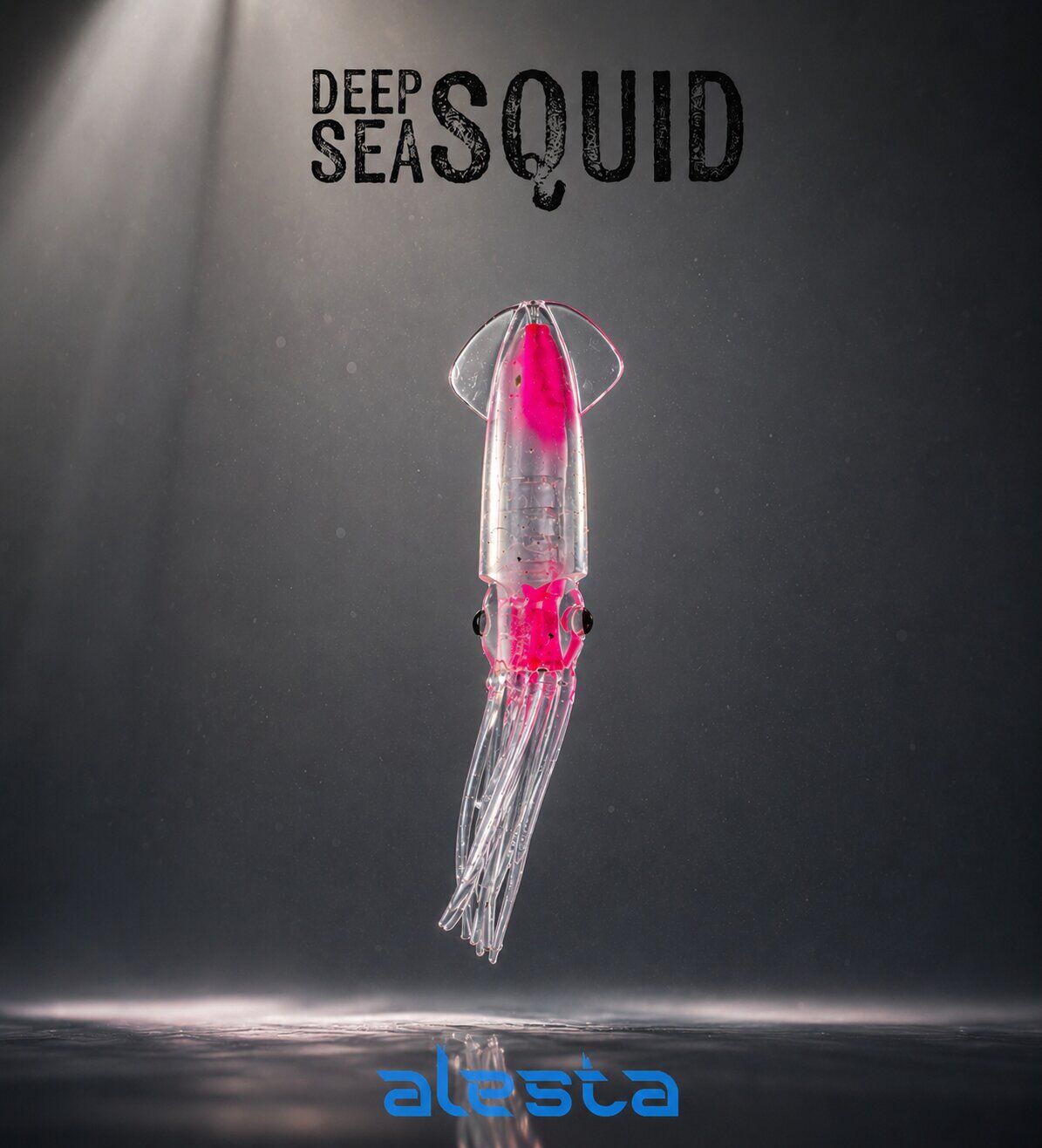 DEEP SEA SQUID BODY X6151 GLOW PINK 7CM 10P