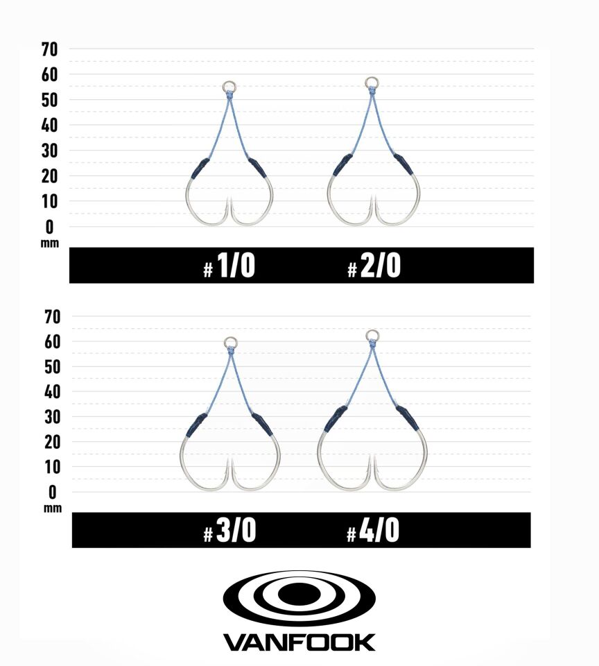 VANFOOK FT-2.5 SPINBULL FLEX ASIS 2.5 CM 2P #3/0