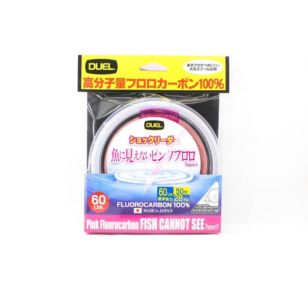 Duel Cannot See %100 Fluorocarbon Misina PINK - 19KG-0.570MM-50MT