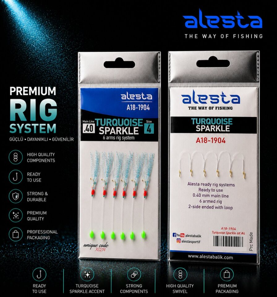 TURQUOISE SPARKLE RIG X0206 6K 0.40 #4