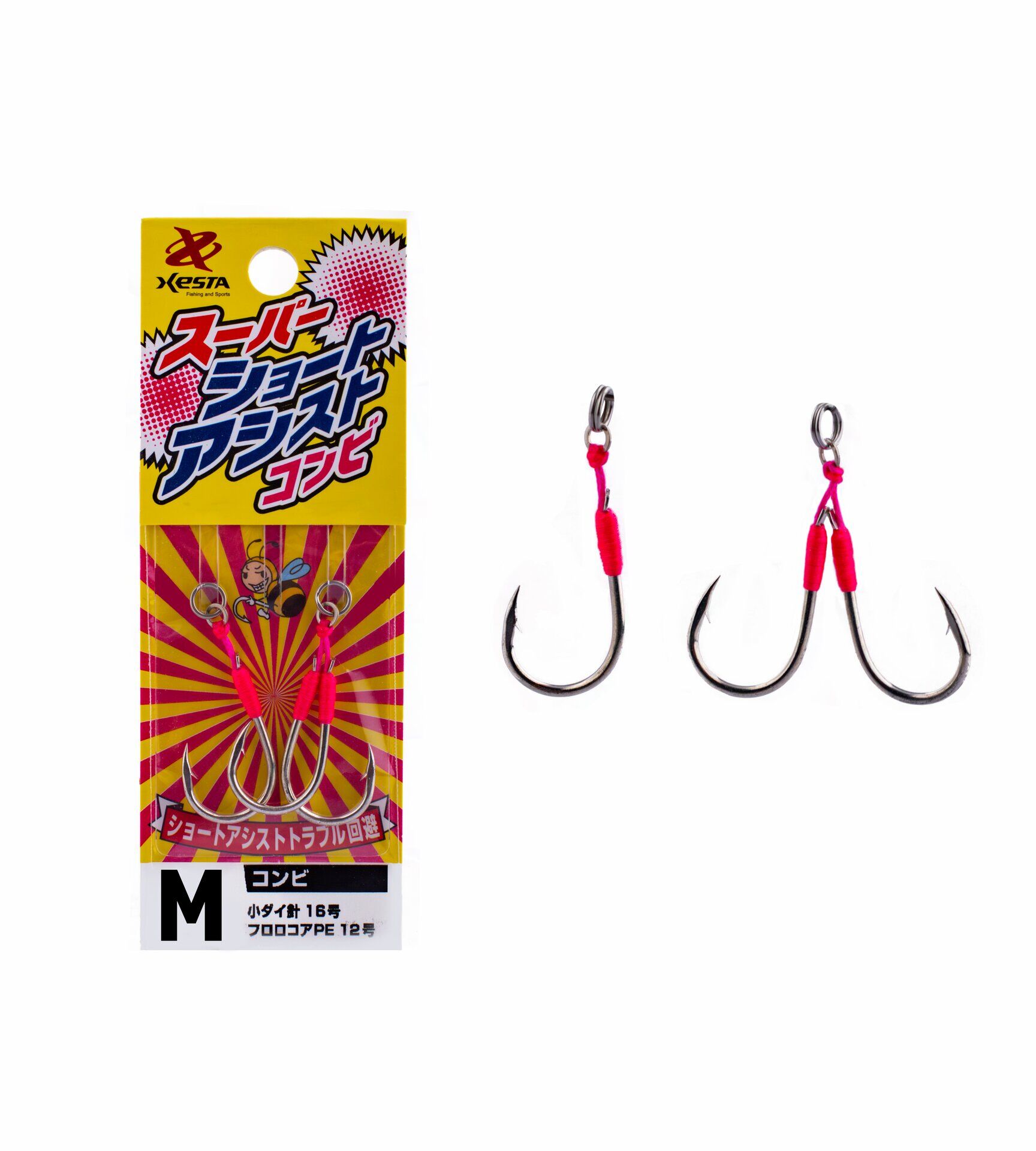 XESTA SUPER SHORT ASSIST DOUBLE+SINGLE M #14