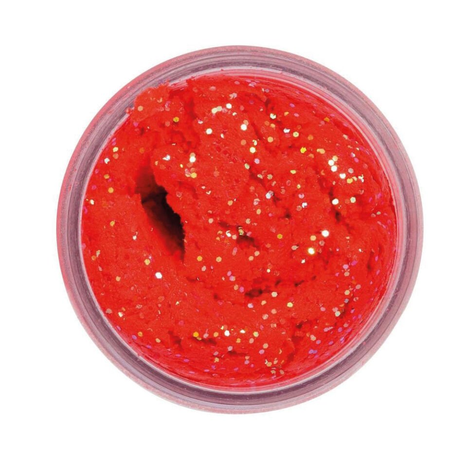 Berkley PowerBait Select Trout Bait Sahte Yem SALMON RED-WITH-GLITTER