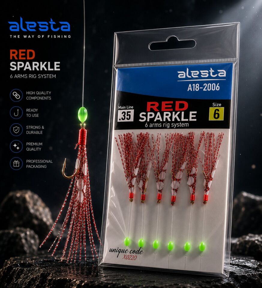 RED SPARKLE RIG X0225 6K 0.35 #6