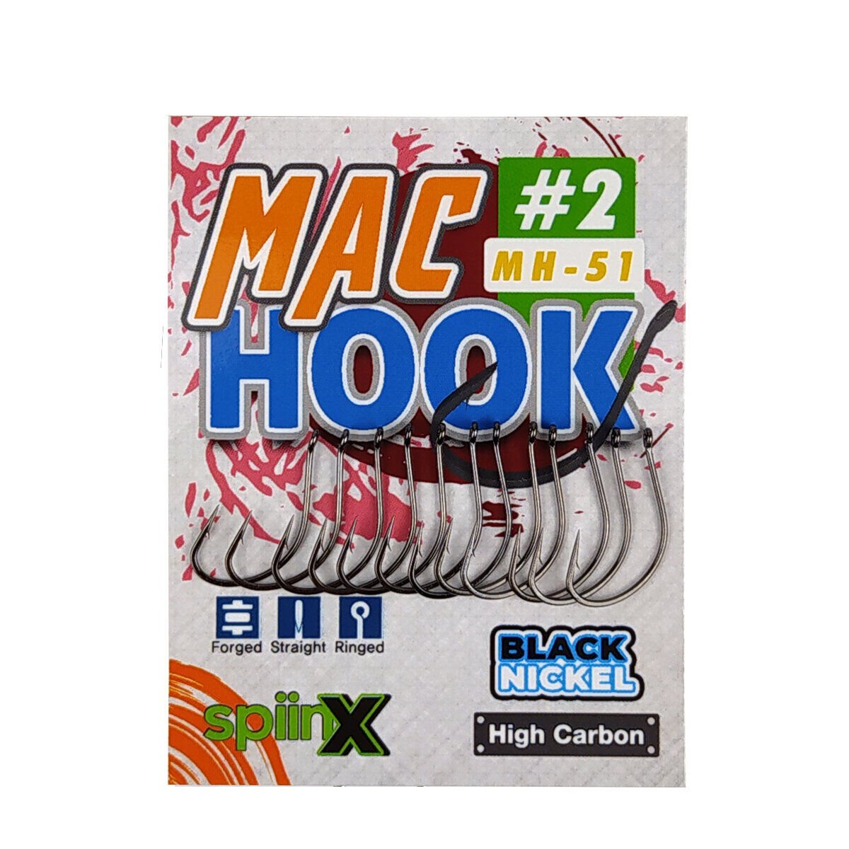 SPIINX MAC HOOK İĞNE #2 BN 12P