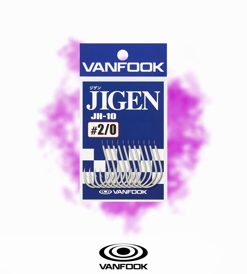 VANFOOK JH-10 JIGEN SILVER 11P #2/0