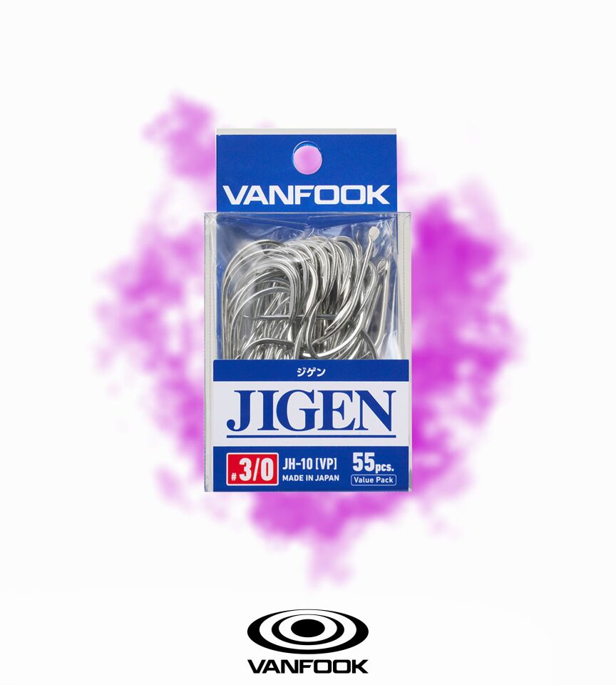 VANFOOK JH-10 JIGEN VP SILVER 55P #3/0