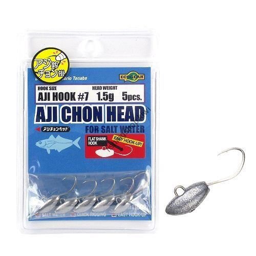 ECOGEAR AJI CHON HEAD JIG HEAD 0.9 GR 7#