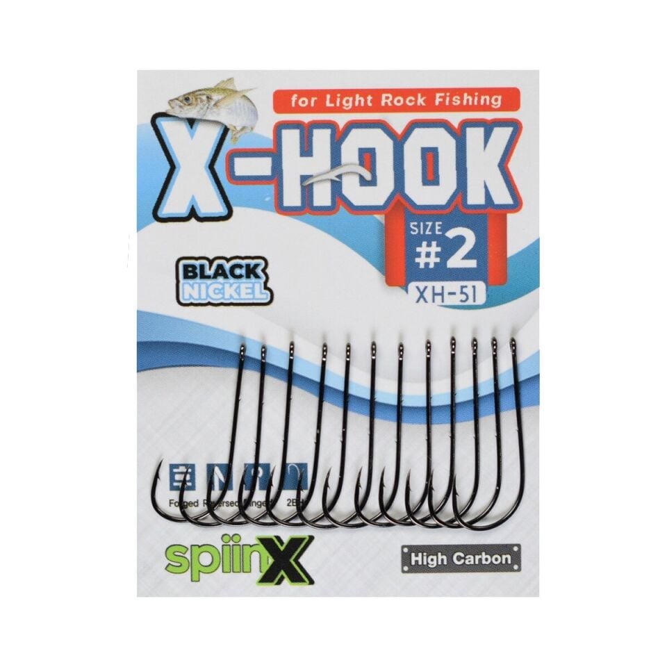 SPIINX X-HOOK İĞNE #6 BN 12P
