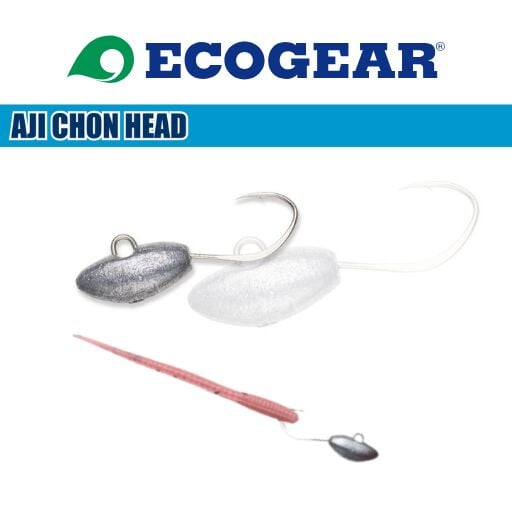 ECOGEAR AJI CHON HEAD JIG HEAD 1.5 GR 7#