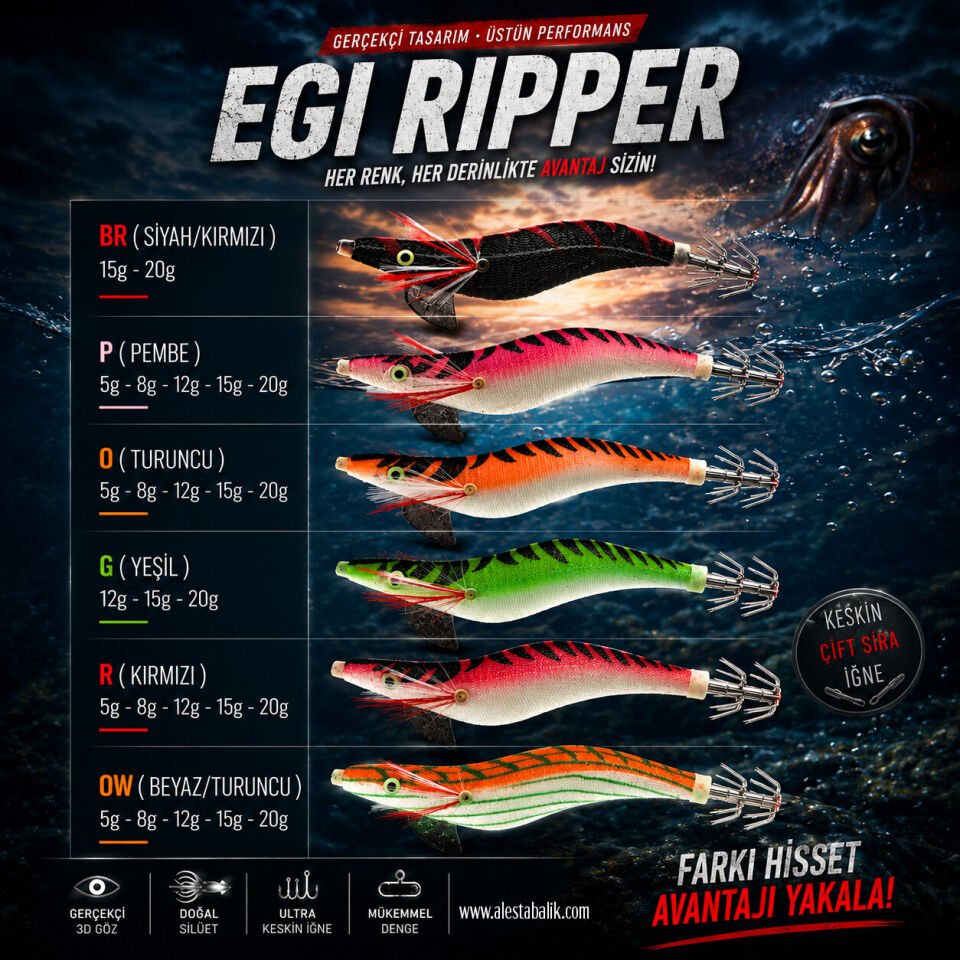 EGI RIPPER #2.5 X6752 10CM 12G PEMBE
