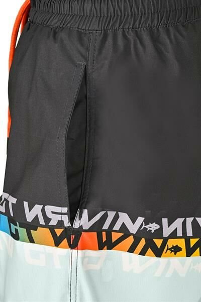 Fujin Pro Angler Short Mayo Anthracite Turquoise