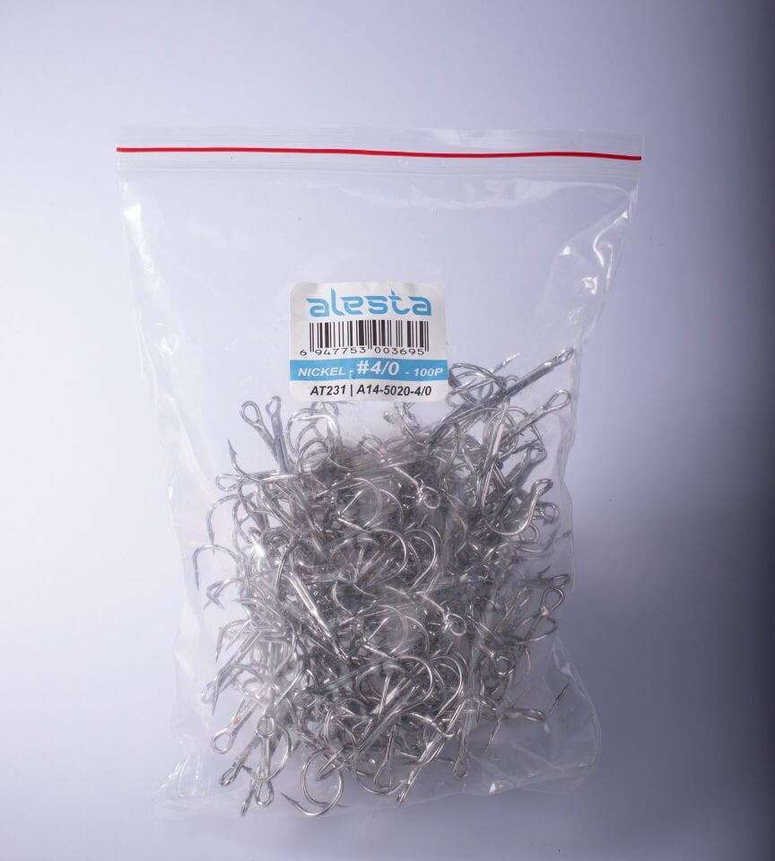 AT231 ÜÇLÜ İĞNE NIKEL 100P #4/0