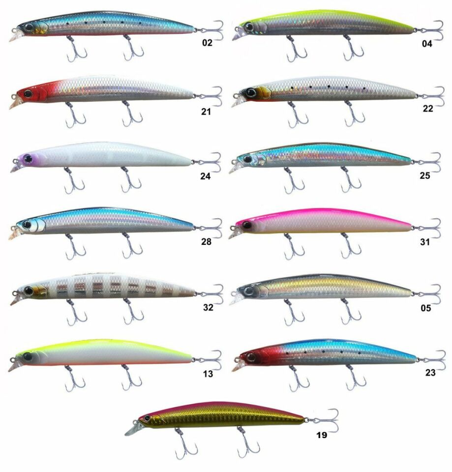 Kendo Seabass Minnow 125F 19 gr Sahte Balık