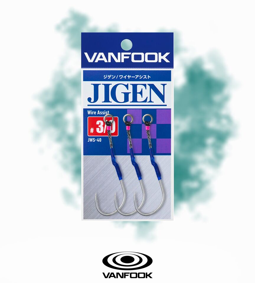 VANFOOK JWS-40 JIGEN ASSIST 3P #3/0