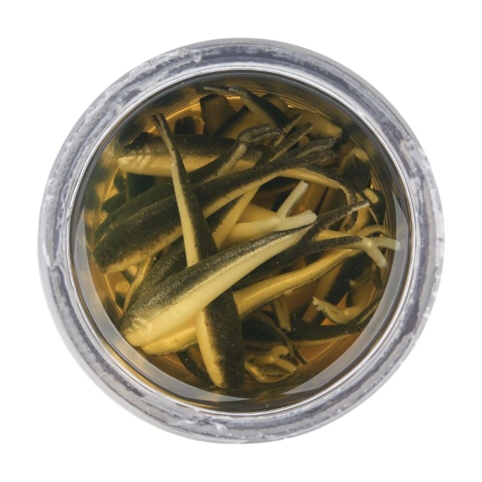 Berkley Gulp Alive Minnow Silikon Sahte Balık 2.5CM - BLACK SHAD