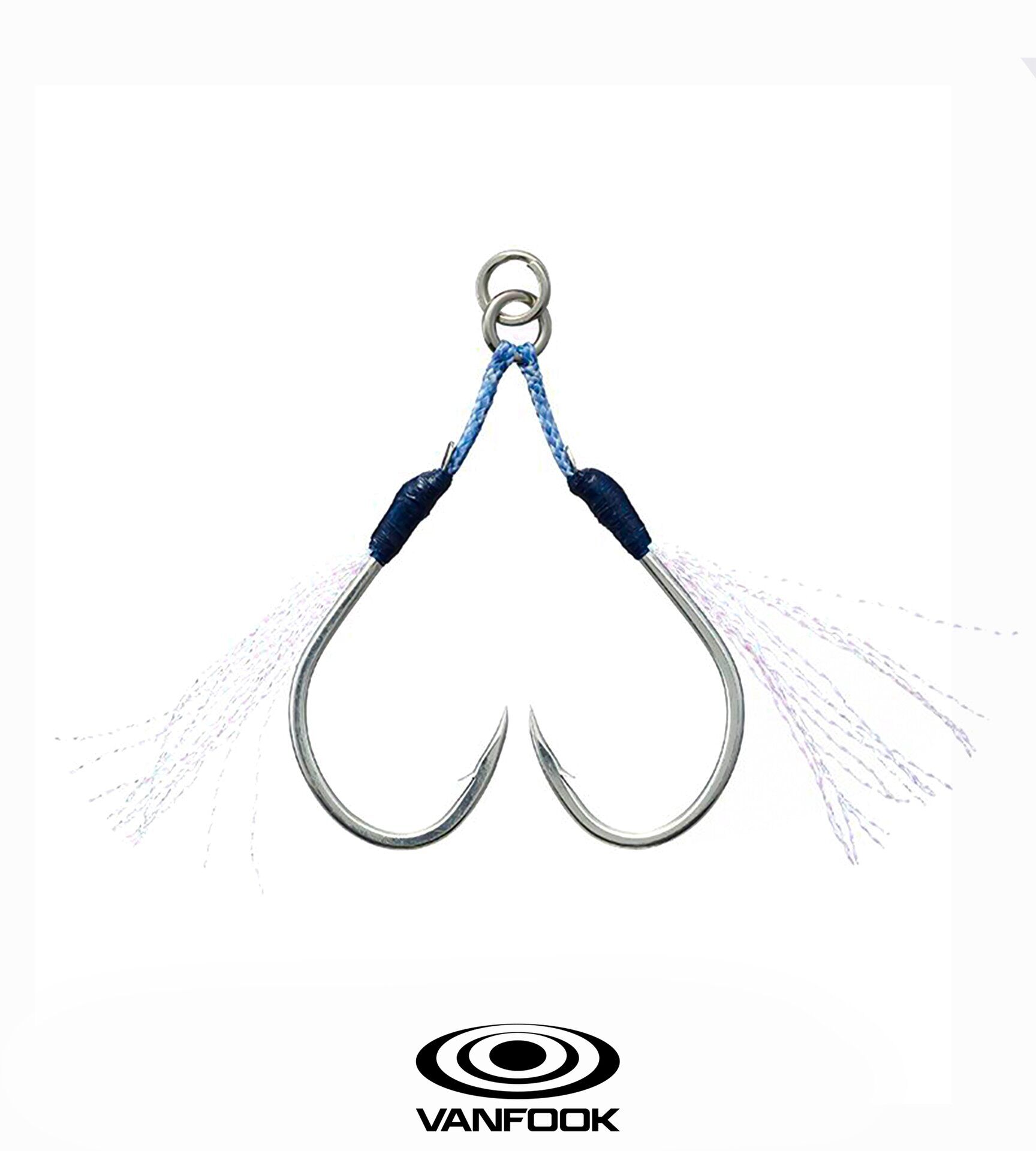 VANFOOK JGS-44 JIGEN GLITTER SHORT ASIS 2P #2/0