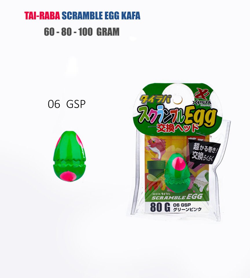 XESTA TAI-RABA SCRAMBLE EGG KAFA 80G GSP