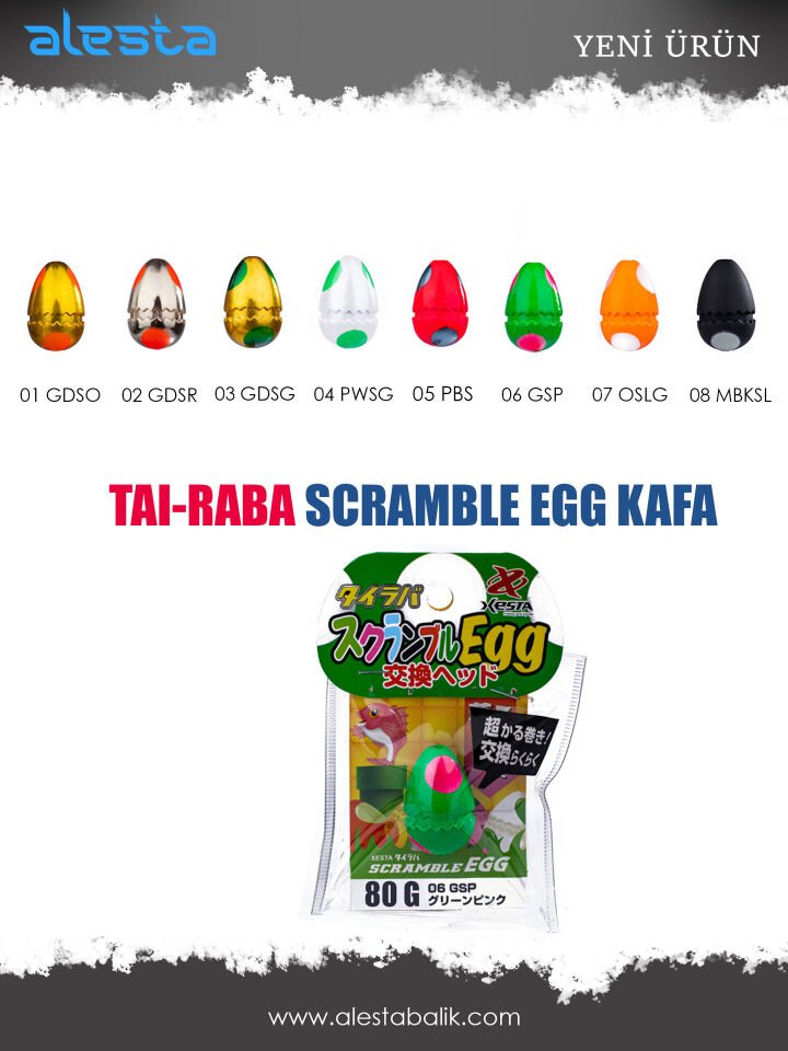 XESTA TAI-RABA SCRAMBLE EGG KAFA 80G GSP