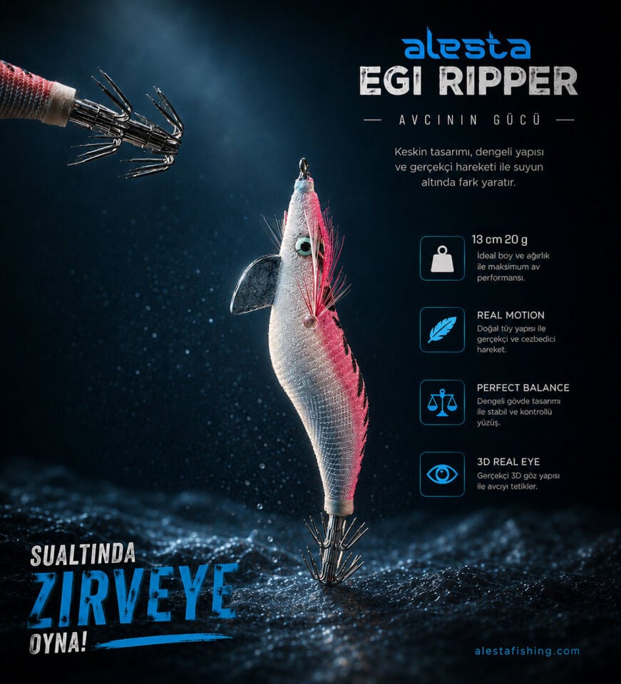 EGI RIPPER #3.5 X6754 13CM 20G PEMBE