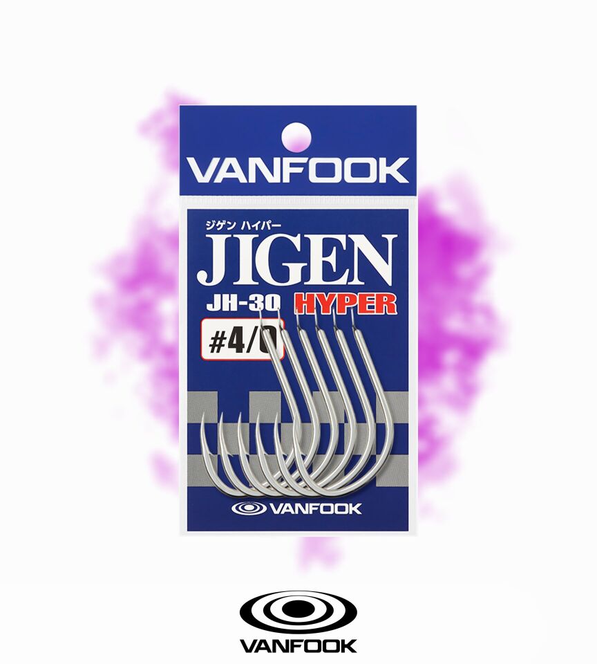 VANFOOK JH-30 JIGEN HYPER SILVER 9P #4/0