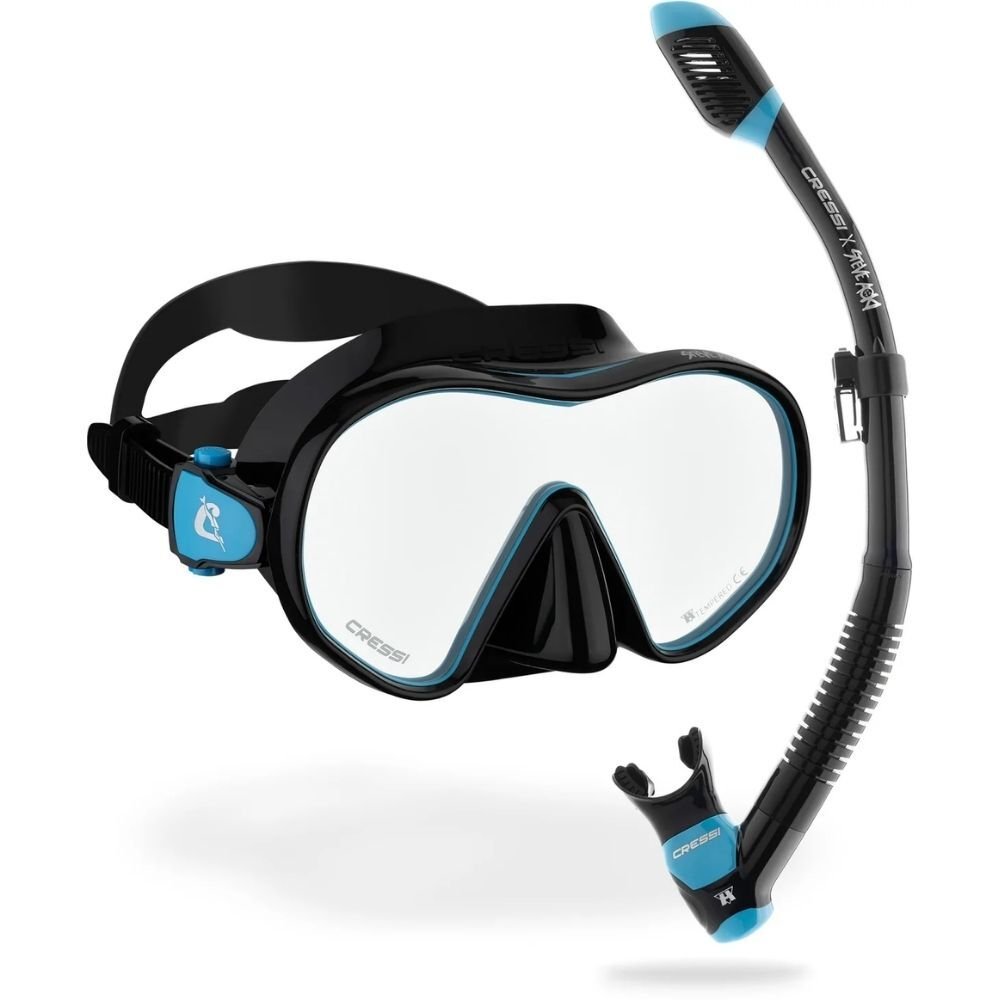 Cressi F-Dual Supernova Maske Şnorkel Seti Standart