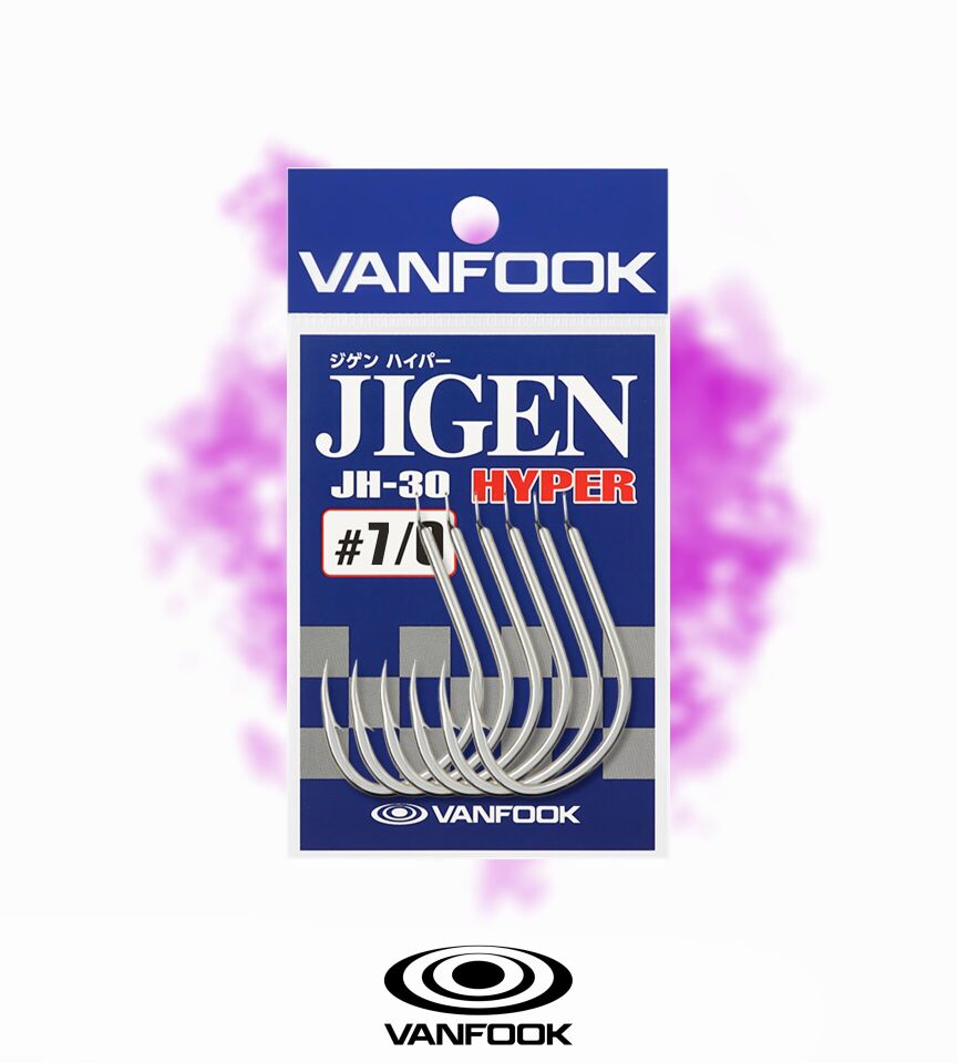 VANFOOK JH-30 JIGEN HYPER SILVER 5P #7/0