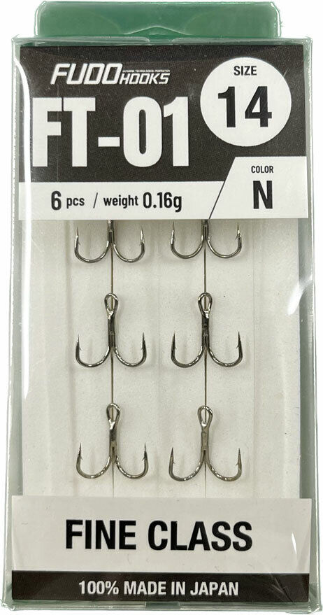 2230 FUDO TREBLE FINE CLASS #12 NIKEL 6P