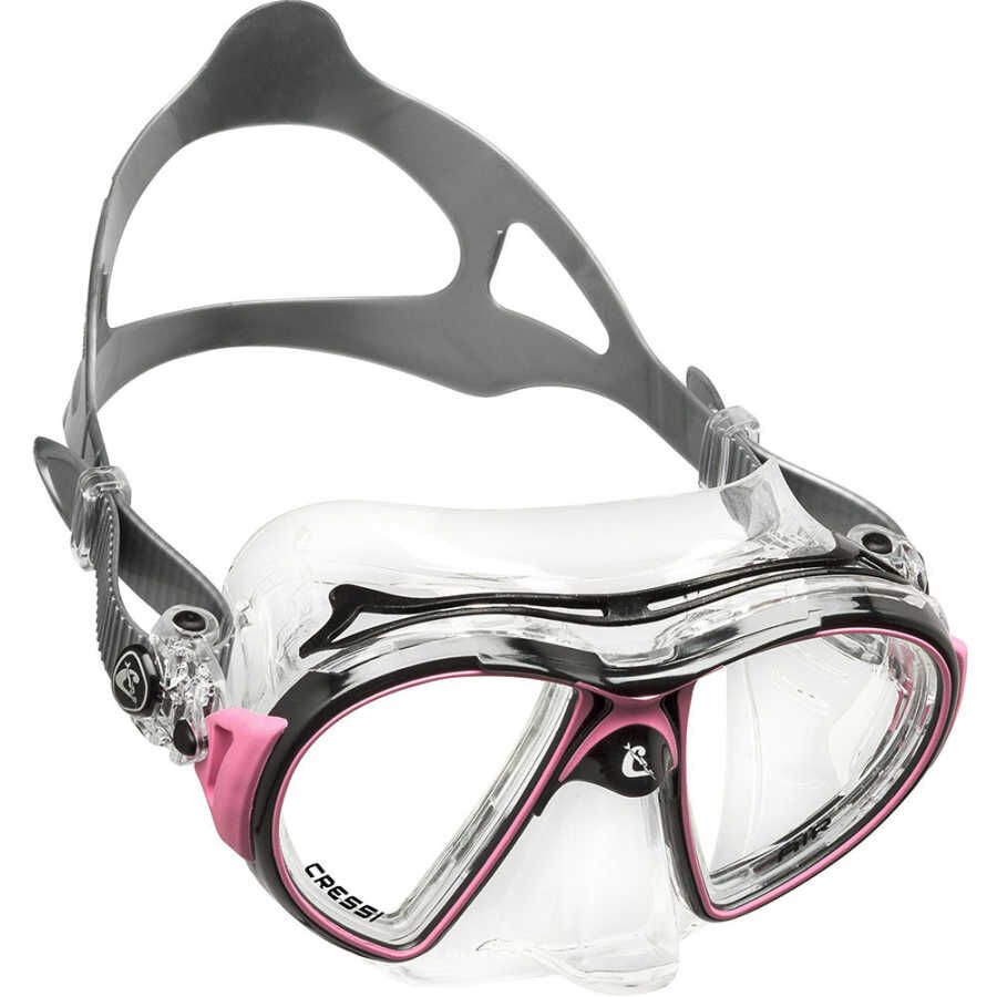 Cressi Air Dalış Maskesi CRYSTAL-BLACK-PINK