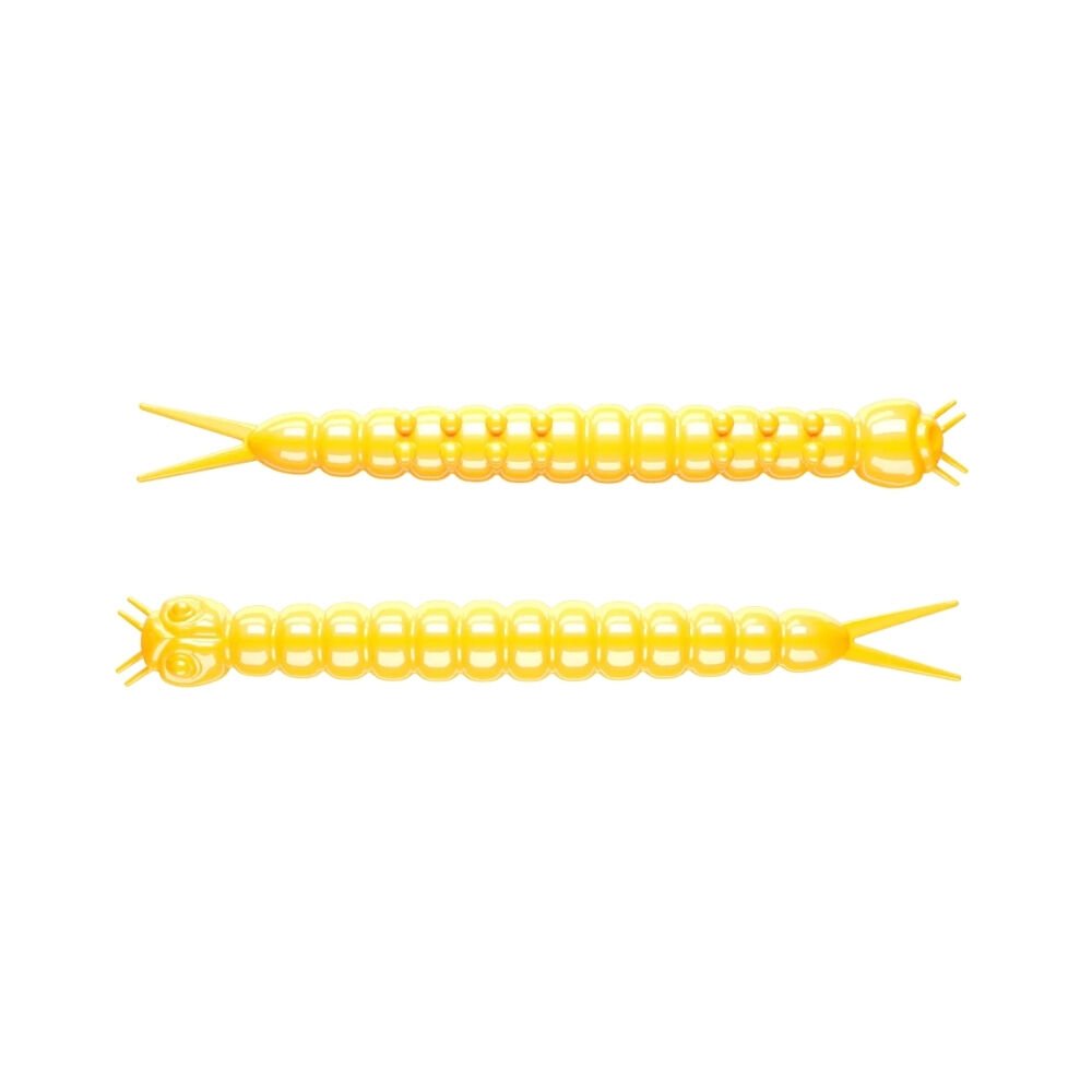 Libra Lures Slight Worm Garlic Suni Yem 007 - YELLOW - 38MM