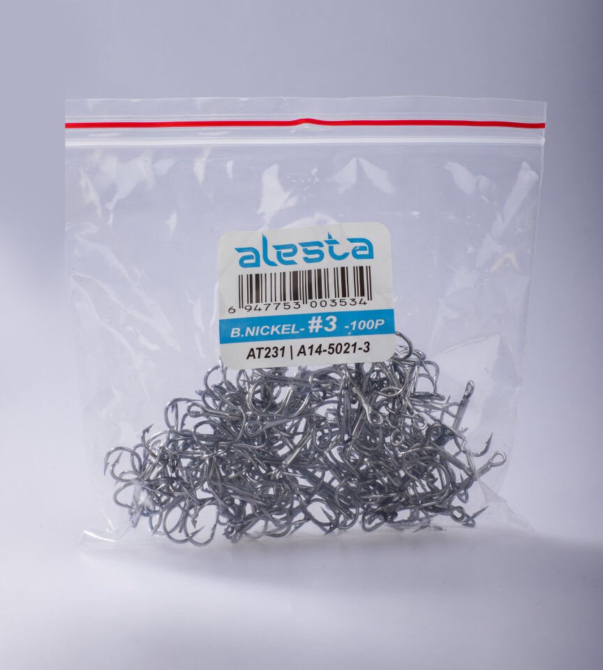 AT231 ÜÇLÜ İĞNE BLACK NIKEL 100P #3