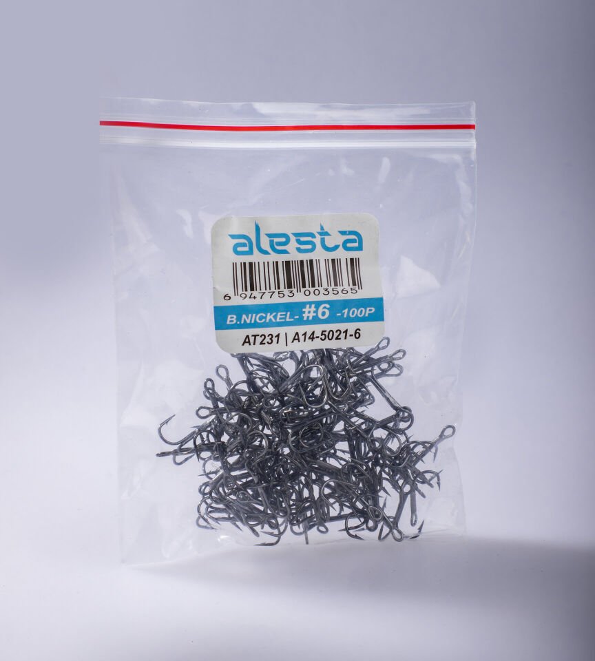 AT231 ÜÇLÜ İĞNE BLACK NIKEL 100P #6