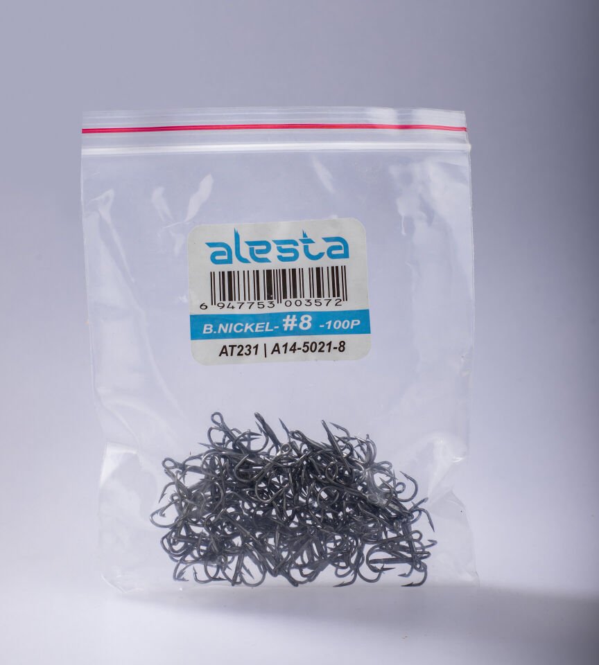 AT231 ÜÇLÜ İĞNE BLACK NIKEL 100P #8