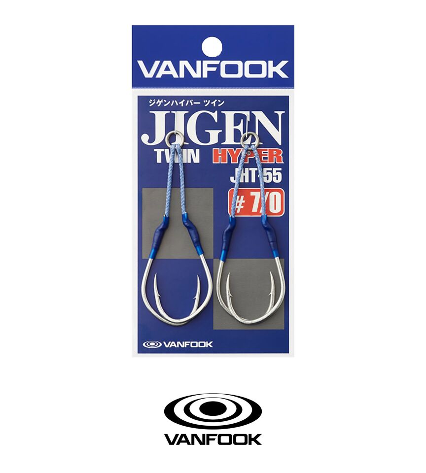 VANFOOK JHT-55 JIGEN HYPER TWIN ASSIST 2P #7/0