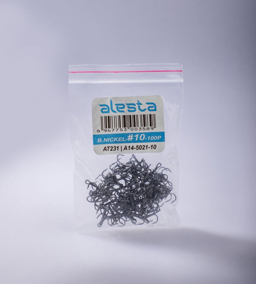 AT231 ÜÇLÜ İĞNE BLACK NIKEL 100P #10