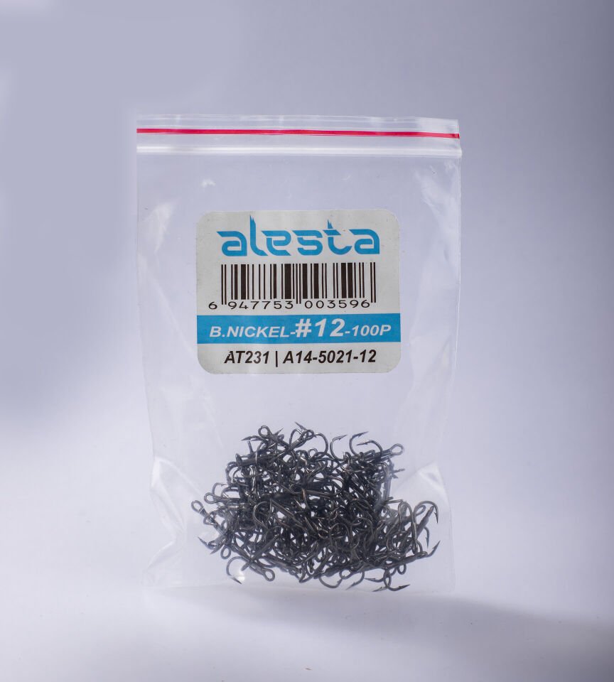 AT231 ÜÇLÜ İĞNE BLACK NIKEL 100P #12