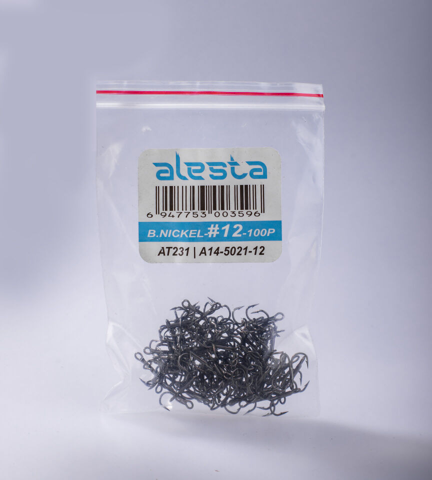AT231 ÜÇLÜ İĞNE BLACK NIKEL 100P #12