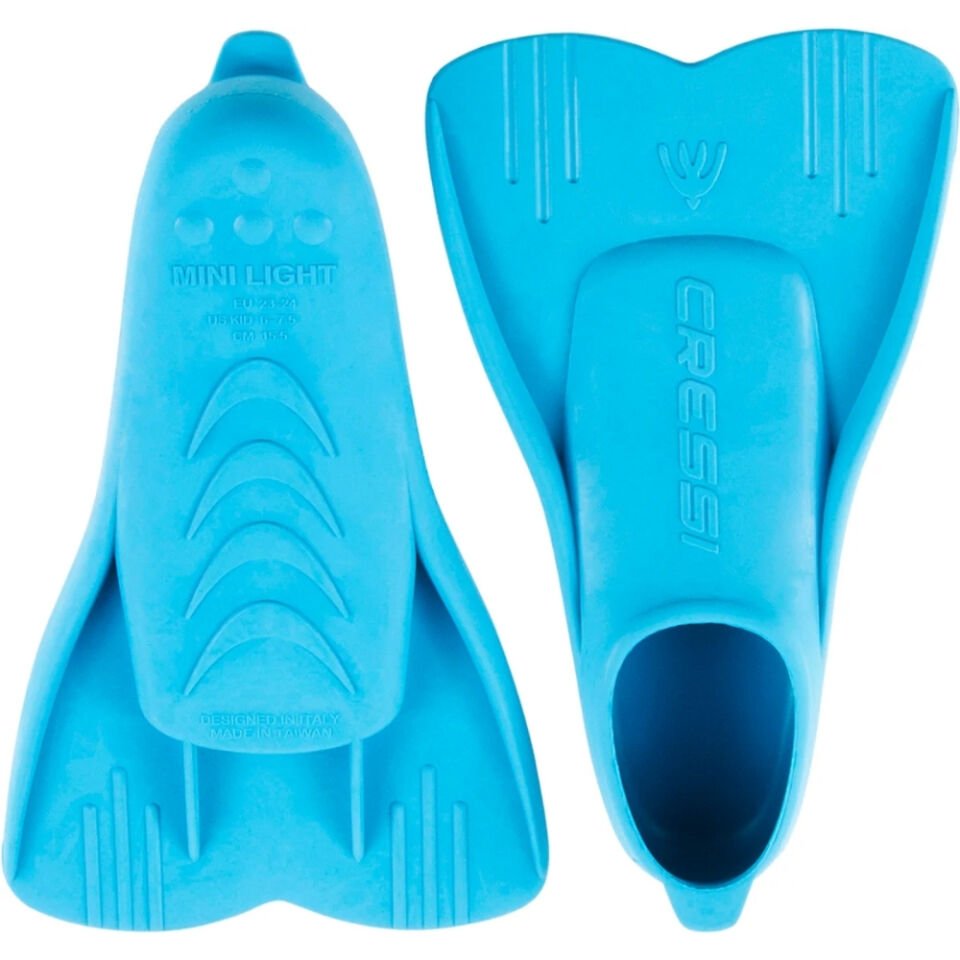 Cressi Mini Light Çocuk Yüzücü paleti AZURE - NO:32-33
