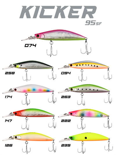 Fujin Kicker SF 95mm 13.5gr Maket Balık 258 OR Sky Mullet