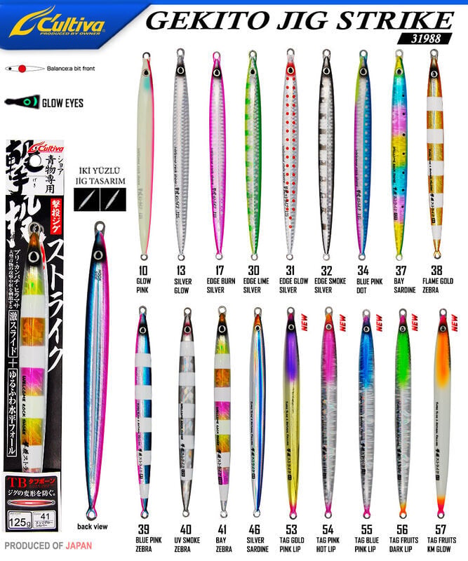 Cultiva 31988 GEKITO JIG STRIKE 18cm 125 gr