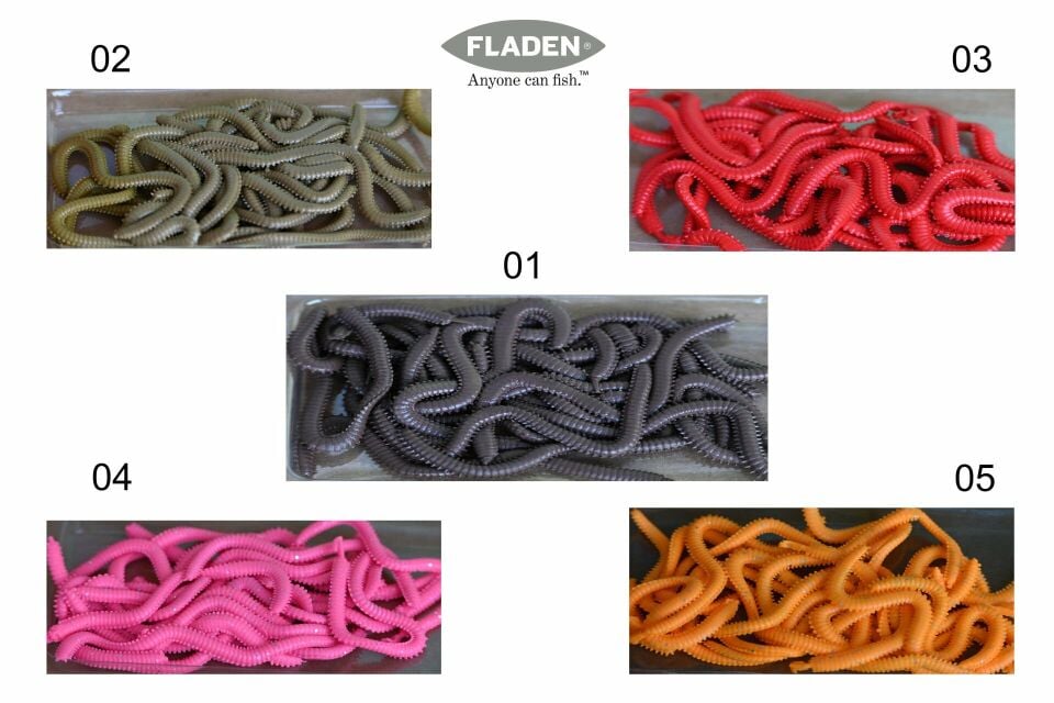 Fladen Vermz Kum Solucan, 8.5 cm 20P