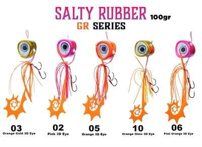 Fujin Salty Rubber 100gr GR Serisi Tai Rubber Set