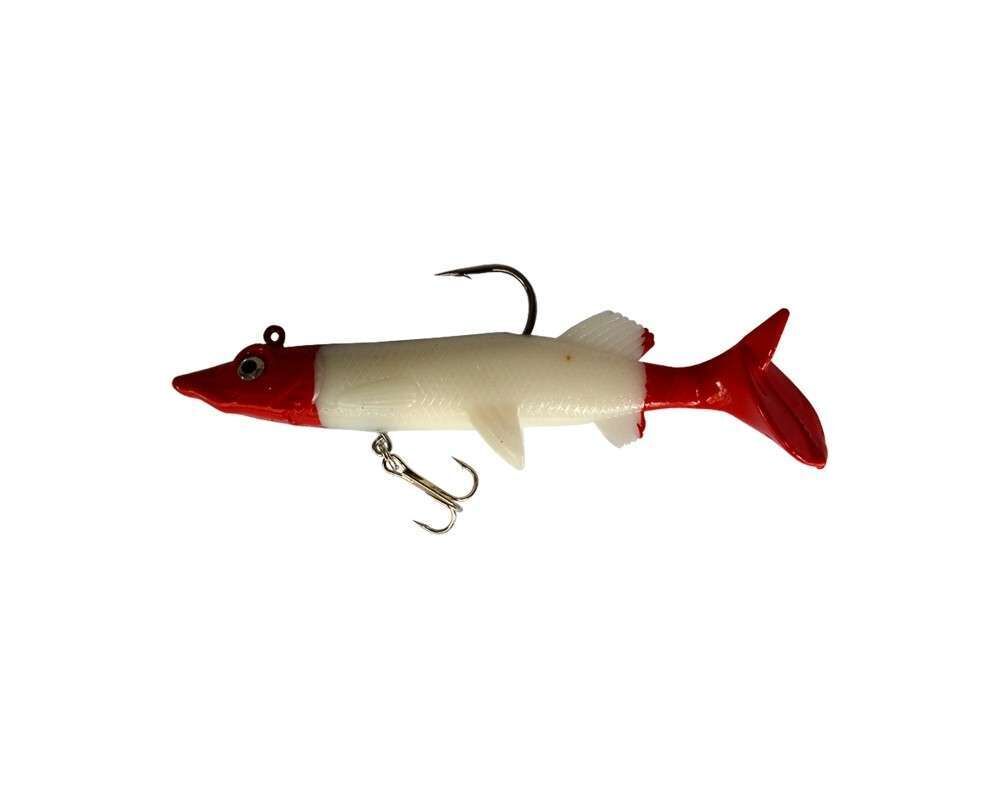 Captain 3552 Bobo Pike Soft 10cm Turna Silikonu Suni Balık 1