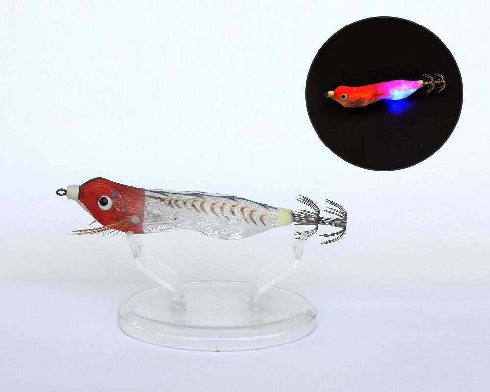 Captain 3016 Işıklı Kalamar Zokası 8cm Fukado Squid 06