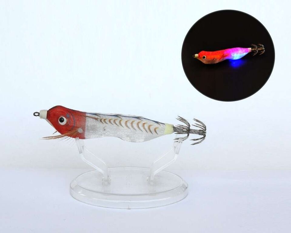 Captain 3016 Işıklı Kalamar Zokası 8cm Fukado Squid 06