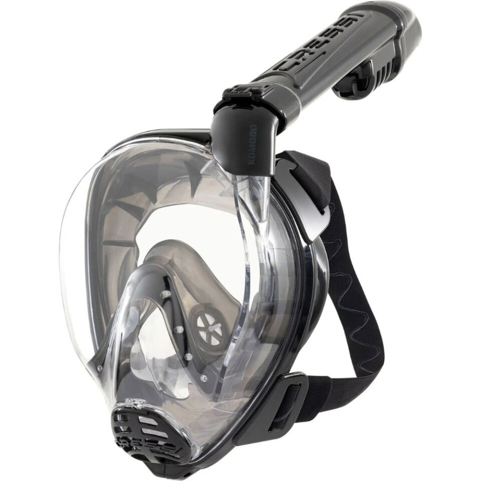Cressi Komodo Dalış Maskesi BLACK-BLACK - M-L