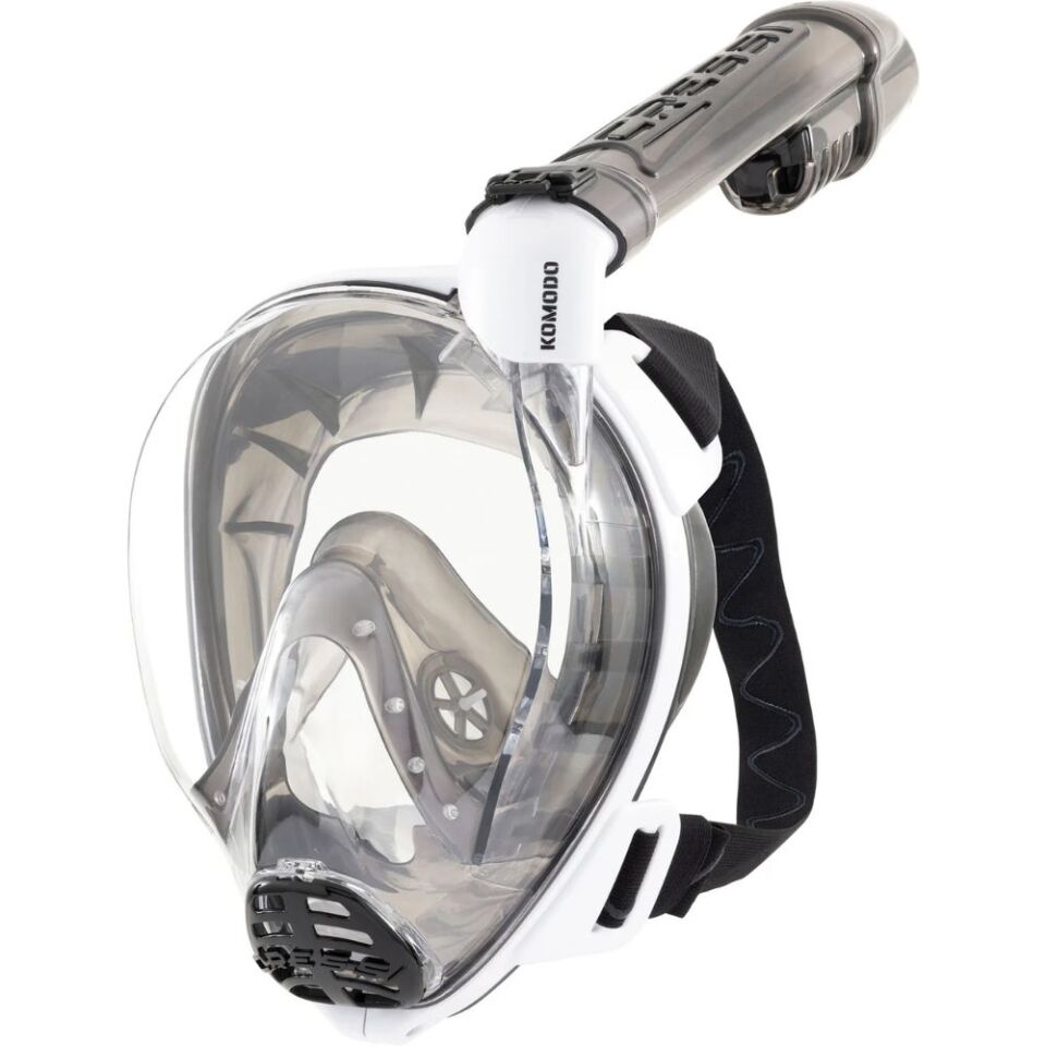 Cressi Komodo Dalış Maskesi WHITE-BLACK - M-L